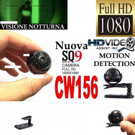 TELECAMERA SPIA MICROCAMERA INFRAROSSI FULL HD NASCOSTA NIGHT VISIO