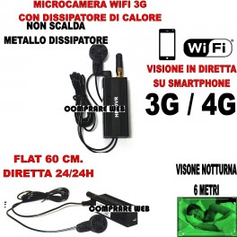 MICROTELECAMERA WIFI 3G DIRETTA VIDEO VISIONE NOTTURNA MICROSPIA SPYCAM LIVE IP MICROTELECAMERA WIFI 3G DIRETTA VIDEO VISIONE NOTTURNA MICROSPIA SPYCAM LIVE IP