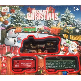 TRENINO ELETTRICO NATALIZIO HAPPY CHRISTMAS TRAIN GIOCATTOLO (MEDIO) TRENINO ELETTRICO NATALIZIO HAPPY CHRISTMAS TRAIN GIOCATTOLO (MEDIO)