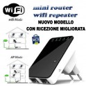 Ripetitore Wireless-N 300 mbps amplificatore 2 porte LAN Rj45 wifi range extender 