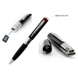 Penna stilo con telecamera spia e registrazione audio a batteria - Spy  Camera ad alta qualità 8