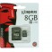MICRO SD 8Gb CLASSE 10 CON ADATTATORE SD