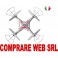 DRONE QUADRICOTTERO K300  2,4GHZ CON TELECAMERA FOTO VIDEO 360°