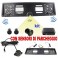 PORTATARGA CON TELECAMERA POSTERIORE E SENSORI DI PARCHEGGIO 170° AUTO VIDEOCAMERA DVR
