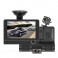 TELECAMERA PER AUTO DASH CAM FULL HD 1080 P CARDVR WDR 3 LENTI VISIONE NOTTURNA G SENSOR VIDEOCAMERA 