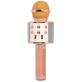 MICROFONO KARAOKE ROSA SPEAKER WIRELESS BLUETOOTH USB TF SMARTPHONE TABLET PC