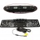 PORTA TARGA CON TELECAMERA TONDA DVR CON LED PER VISIONE NOTTURNA RETROMARCIA 170° IR SUPPORTO TARGA AUTO VIDEOCAMERA