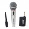 MICROFONO PROFESSIONALE PER KARAOKE CANTO CONCERTI UNIDIREZIONALE SENZA FILI WG-309