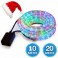 TUBO LUMINOSO LUCI DI NATALE MULTICOLORE PER ESTERNI RGB VARIE LUNGHEZZE 