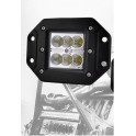 FARO DA INCASSO 18W PER ESTERNI FUORISTRADA JEEP LUCE LED SUV