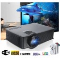 PROIETTORE WIFI WIRELESS ANDROID 1080p FULL HD HDMI USB VGA COMPATIBILE 1200 LUMEN