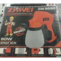 PISTOLA A SPRUZZO ELETTRICA 80W PER VERNICE ZHWEI CON SERBATOIO