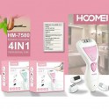 EPILATORE RICARICABILE 4 IN 1 HOOMEI HM-7580 