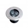 FARETTO LAMPADA DA INCASSO TERRENO PAVIMENTO 3W CALPESTABILE ILLUMINAZIONE DA ESTERNO