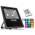 FARO LED 100W RGB MULTICOLORE GIOCHI DI LUCE CON TELECOMANDO FARETTO ILLUMINAZIONE