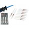SET 10 LAME PER LEGNO E METALLO PER SEGA SEGHETTO ELETTRICA ALTERNATIVO 6" 8"
