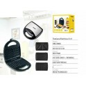 PIASTRA ELETTRICA PER TOAST SANDWICH PANINI CUCINA HM-5860 800W