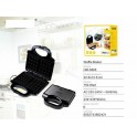 PIASTRA ELETTRICA PER TOAST SANDWICH PANINI CUCINA HM-5865 750W