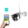 TELECAMERA WIRELESS PER ESTERNO 1080P CON LED COMANDI A DISTANZA SMARTPHONE