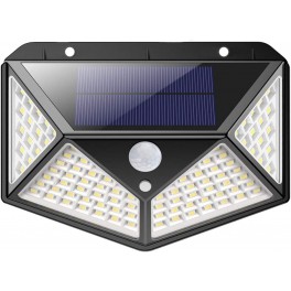 Lampada Solare da Esterno 100 LED con Sensore di Movimento Lampada Solare da Esterno 100 LED con Sensore di Movimento