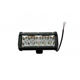  Faro LED Barra Luce da Lavoro 36W 12 LED 12V per Fuoristrada e Mezzi Agricoli
